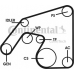 6PK2271D2 CONTITECH Поликлиновой ременный комплект