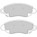 FD6848V NECTO Комплект тормозных колодок, дисковый тормоз