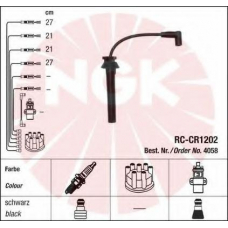 4058 NGK Комплект проводов зажигания