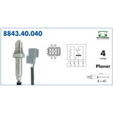 8843.40.040 MTE-THOMSON Лямбда-зонд