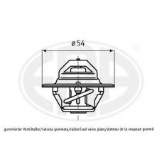350367 ERA Термостат, охлаждающая жидкость