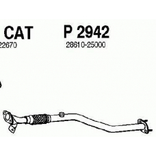 P2942 FENNO Труба выхлопного газа