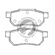 BP601 QH Benelux Комплект тормозных колодок, дисковый тормоз