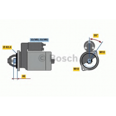 0 986 022 960 BOSCH Стартер