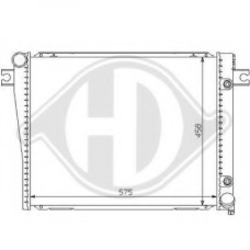 8102178 DIEDERICHS Радиатор, охлаждение двигателя
