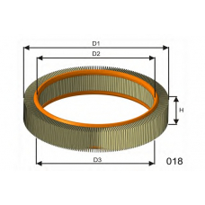 P974 MISFAT Воздушный фильтр