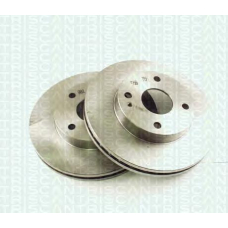 8120 50133 TRIDON Brake discs, front