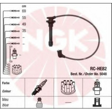 5048 NGK Комплект проводов зажигания