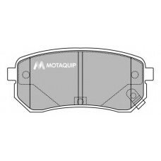 LVXL1272 MOTAQUIP Комплект тормозных колодок, дисковый тормоз