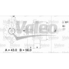 436400 VALEO Генератор