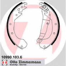 10990.103.6 ZIMMERMANN Комплект тормозных колодок