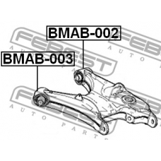 BMAB-002 FEBEST Подвеска, рычаг независимой подвески колеса