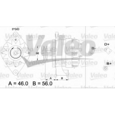 433417 VALEO Генератор