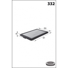 ELP3597 MECAFILTER Воздушный фильтр