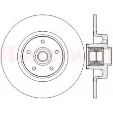 562378B BENDIX Тормозной диск