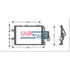 0626901 KUHLER SCHNEIDER Конденсатор, кондиционер