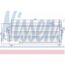 94359 NISSENS Конденсатор, кондиционер