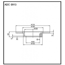 ADC 0913 Allied Nippon Гидравлические цилиндры