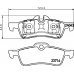 2404301 TEXTAR Комплект тормозных колодок, дисковый тормоз