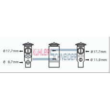 8500961 KUHLER SCHNEIDER Расширительный клапан, кондиционер