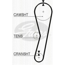 8645 5127 TRISCAN Ремень ГРМ
