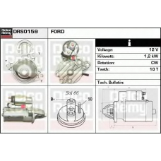 DRS0159 DELCO REMY Стартер
