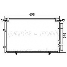 PXNCF-006 Parts mall Конденсатор, кондиционер