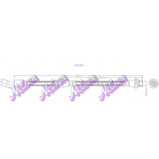 H5359 Brovex-Nelson Тормозной шланг