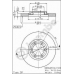 08.4887.10 BREMBO Тормозной диск