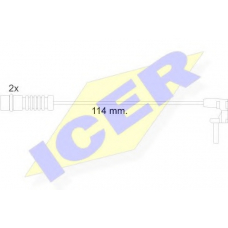 610454 E C ICER Сигнализатор, износ тормозных колодок