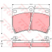 GDB1024 TRW Комплект тормозных колодок, дисковый тормоз