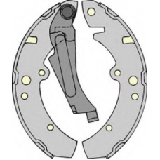 M581 MGA Комплект тормозных колодок