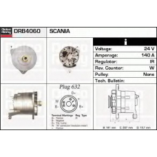 DRB4060 DELCO REMY Генератор