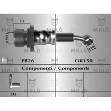 80763 Malo Тормозной шланг