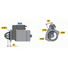 0 986 018 990 BOSCH Стартер