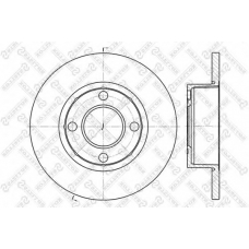 6020-4737-SX STELLOX Тормозной диск