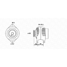 943346024010 MAGNETI MARELLI Генератор