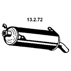 13.2.72 EBERSPACHER Глушитель выхлопных газов конечный