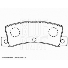 ADT34293 BLUE PRINT Комплект тормозных колодок, дисковый тормоз