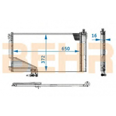 7401345 BEHR Condenser