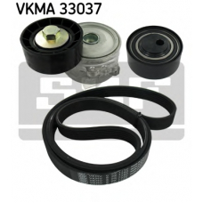 VKMA 33037 SKF Поликлиновой ременный комплект