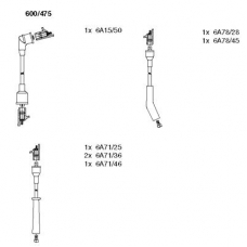 600/475 BREMI Ккомплект проводов зажигания