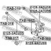 TAB-317 FEBEST Подвеска, рычаг независимой подвески колеса