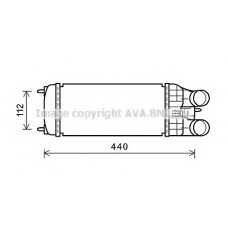 PEA4361 AVA Интеркулер