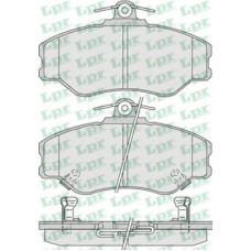 05P1009 LPR Комплект тормозных колодок, дисковый тормоз