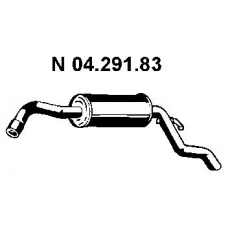 04.291.83 EBERSPACHER Глушитель выхлопных газов конечный