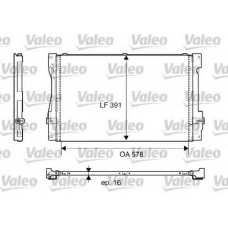 817675 VALEO Конденсатор, кондиционер