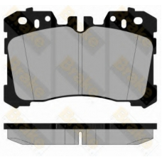 PA1852 BRAKE ENGINEERING Комплект тормозных колодок, дисковый тормоз