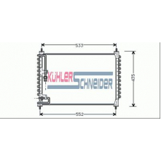 3320301 KUHLER SCHNEIDER Конденсатор, кондиционер