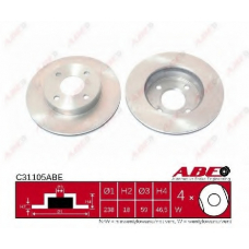C31105ABE ABE Тормозной диск